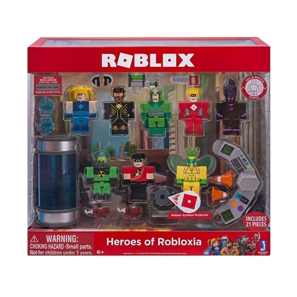 Игровой набор фигурок Roblox Environmental Set Heroes of Robloxia (10763R) - Pampik
