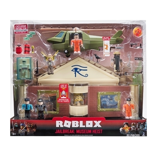 

Игровой набор фигурок Roblox Deluxe Playset Jailbreak: Museum Heist W6 (ROB0259