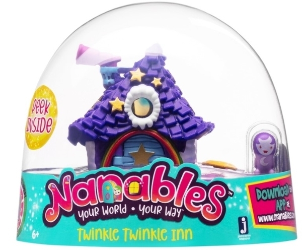Ігровий набір фігурок Nanables Small House Райдужний шлях, Мерехтіння (NNB0048) - Pampik - 2