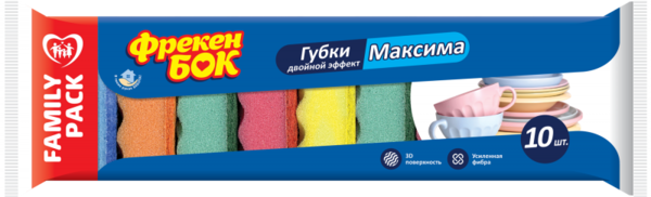 

Губки кухонные Фрекен Бок Максима, 10 шт