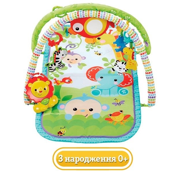 Развивающий музыкальный коврик Fisher-Price Друзья из тропического леса - Pampik