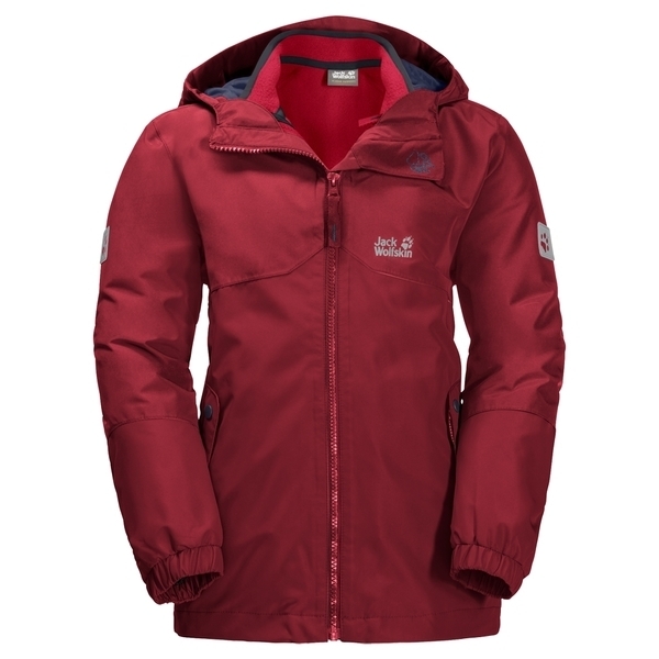 

Куртка Jack Wolfskin B Iceland JKT, р., бордовый (1605254-2027140