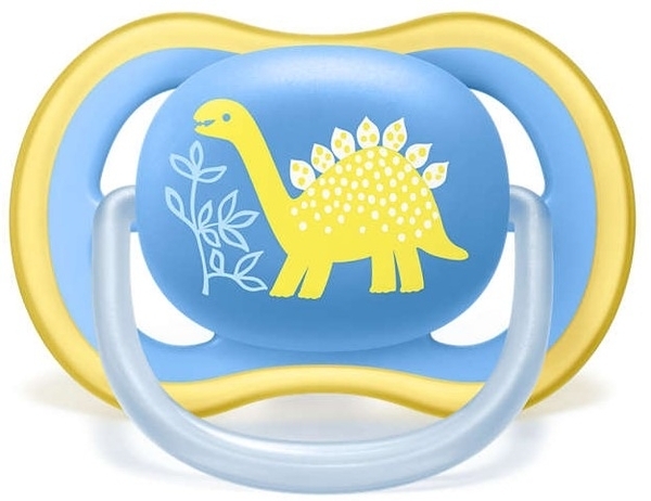 Пустушка для хлопчика Philips Avent Ultra-Air, 18+ міс, 2 шт. (SCF349/11) - Pampik - 2