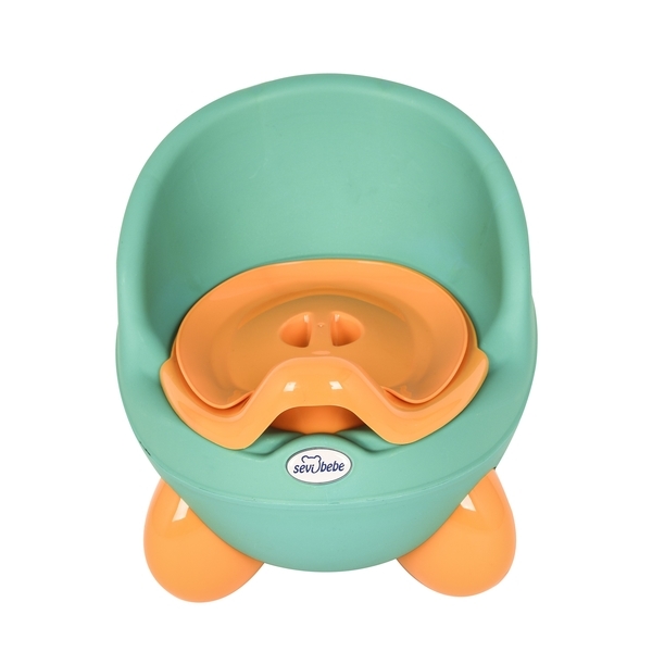 Стульчик-горшок Sevi bebe 66, бирюзовый - Pampik