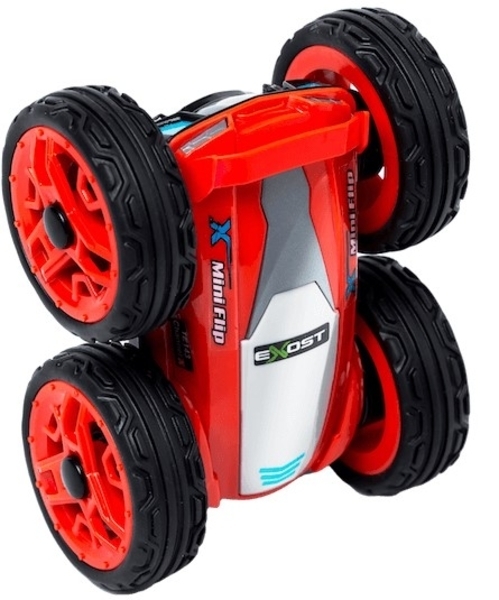 Машинка на радиоуправлении Silverlit 360 mini flip, 1:34, красный (20143-2) - Pampik - 3