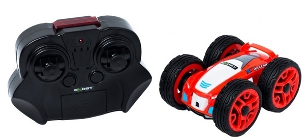 Машинка на радиоуправлении Silverlit 360 mini flip, 1:34, красный (20143-2) - Pampik - 5