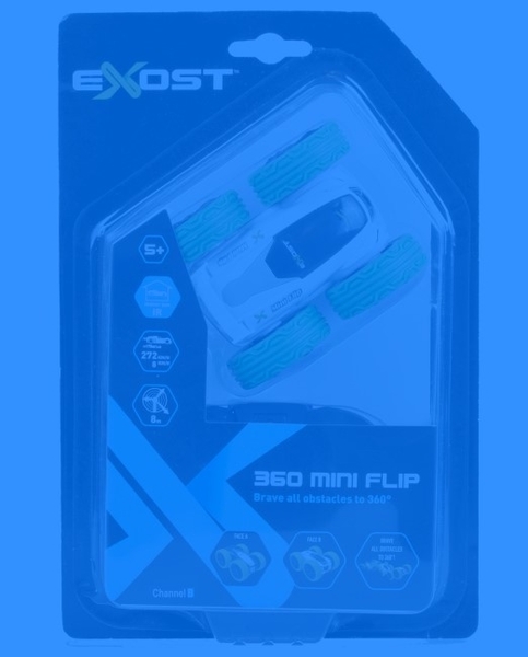 Машинка на радиоуправлении Silverlit 360 mini flip, 1:34, зеленая (20143-1) - Pampik - 2