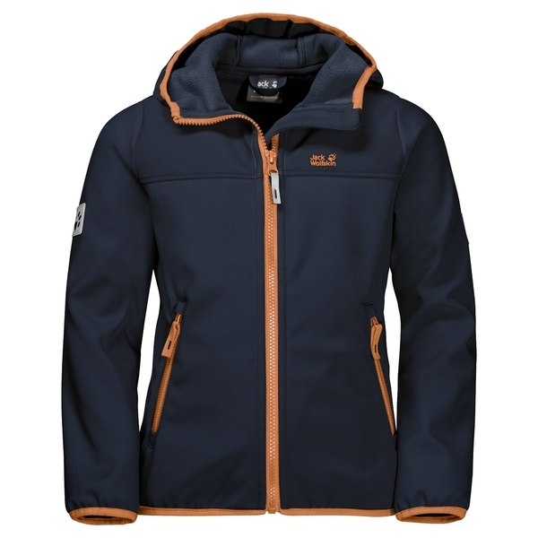 

Куртка Jack Wolfskin Fourwinds Jacket Kids, р., темно-синий (1608011-1910140