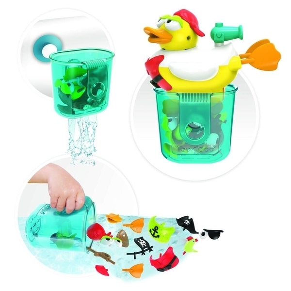 Іграшка для ванної Yookidoo Пірат Джек (70368) - Pampik - 6