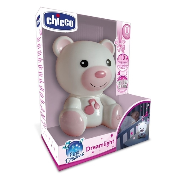 Іграшка-нічник Chicco Dreamlight, рожевий (09830.10) - Pampik - 2