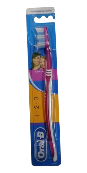 

Зубная щетка Oral-B 3-Эффект Classic, средняя, фиолетовый