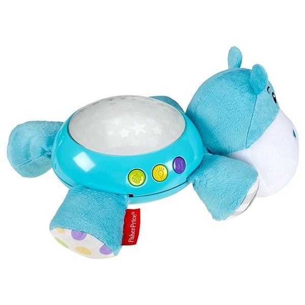Музичний проектор-нічник Fisher-Price Гіпопотам (CGN86) - Pampik - 3