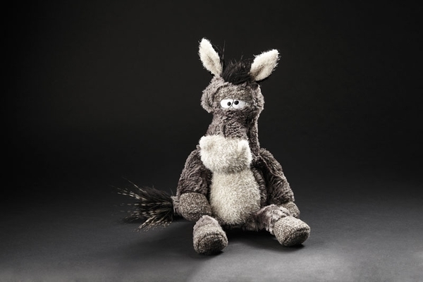 Мягкая игрушка Sigikid Beasts Ослик, 24 см (38482SK) - Pampik - 5