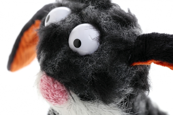 Мягкая игрушка Sigikid Beasts Кролик черный, 29 см (38614SK) - Pampik - 4