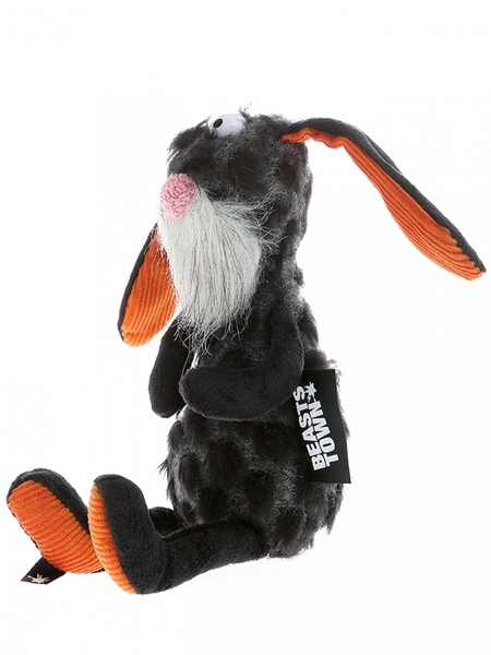 Мягкая игрушка Sigikid Beasts Кролик черный, 29 см (38614SK) - Pampik - 2