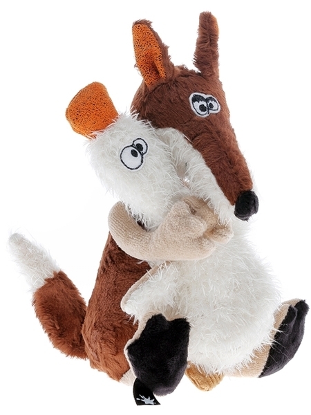 Мягкая игрушка Sigikid Beasts Лис и утка, 21 см (38361SK) - Pampik - 2