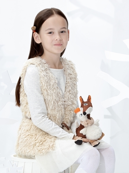 Мягкая игрушка Sigikid Beasts Лис и утка, 21 см (38361SK) - Pampik - 6