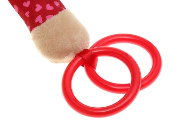 М'яка іграшка Sigikid Кролик з брязкальцем, 26 см (41419SK) - Pampik - 7