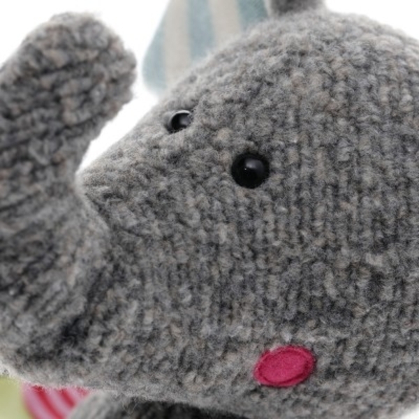 М'яка іграшка Sigikid Слоник дівчинка, 31 см (38709SK) - Pampik - 4