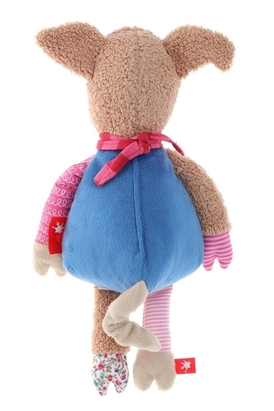 Мягкая игрушка Sigikid Patchwork Sweety Свинка, 31 см (38708SK) - Pampik - 4
