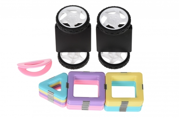 Магнітний конструктор Magplayer, 28 елементів (MPH2-28) - Pampik - 3