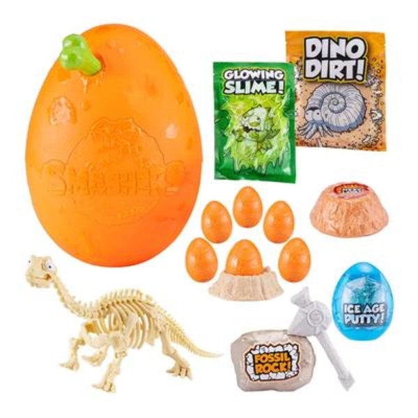 Игровой набор-сюрприз Zuru Smashers Dino Яйцо с аксессуарами (7448A) - Pampik - 3