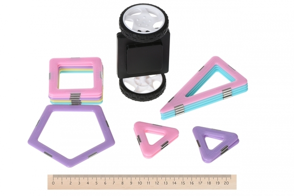 Магнітний конструктор Magplayer, 109 елементів (MPH2-109) - Pampik - 3