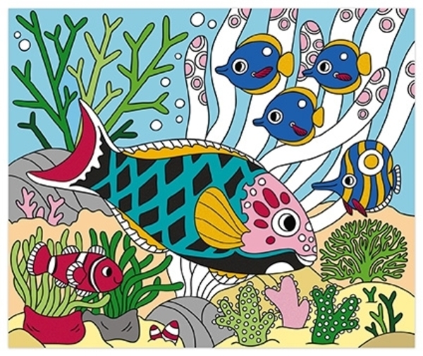 Набор для творчества Janod Бархатные картины (J07792) - Pampik - 3