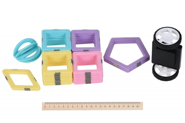 Магнитный конструктор Magplayer, 95 элементов (MPT2-95) - Pampik - 3