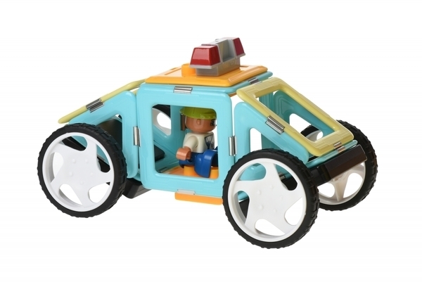 Магнітний конструктор Magplayer, 68 елементів (MPT2-68) - Pampik - 5