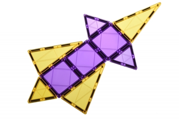 Магнітний конструктор Magplayer, 70 елементів (MPL-70) - Pampik - 3