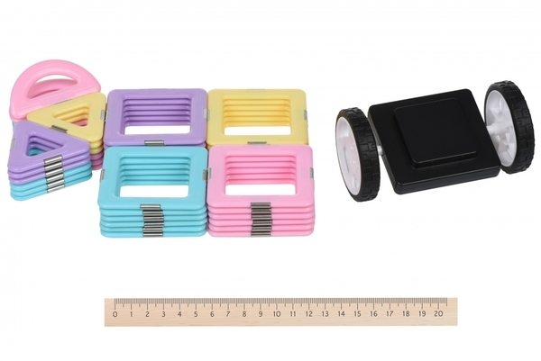 Магнітний конструктор Magplayer, 55 елементів (MPT2-55) - Pampik - 2