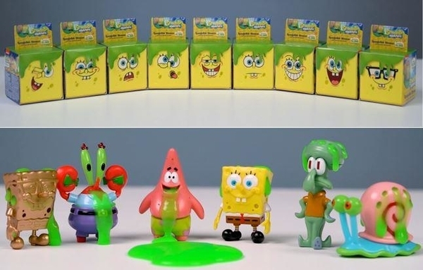 Ігрова фігурка-сюрприз Sponge Bob Slime Cube (EU690200) - Pampik - 2