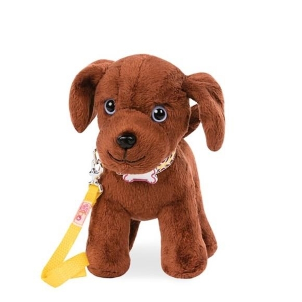 Щенок для куклы Our Generation Лабрадор, 15 см (BD37776Z) - Pampik