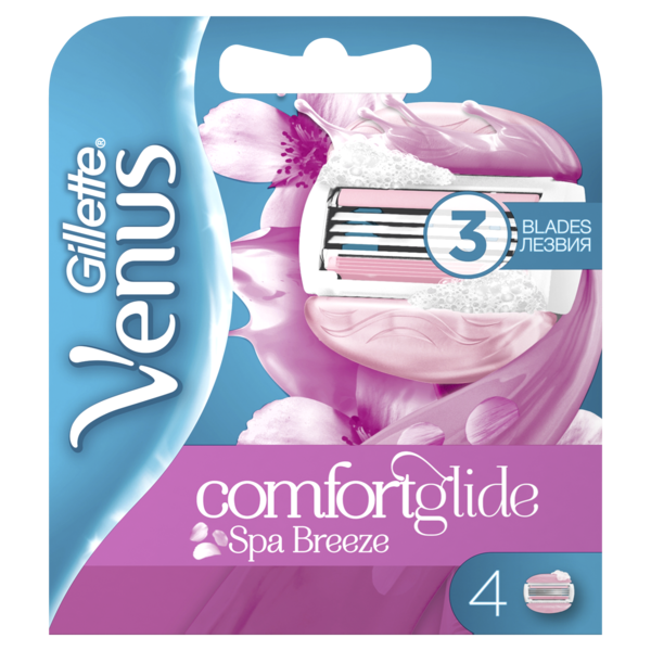 Змінні картриджі для гоління Venus SPA Breeze, 4 шт. - Pampik - 3