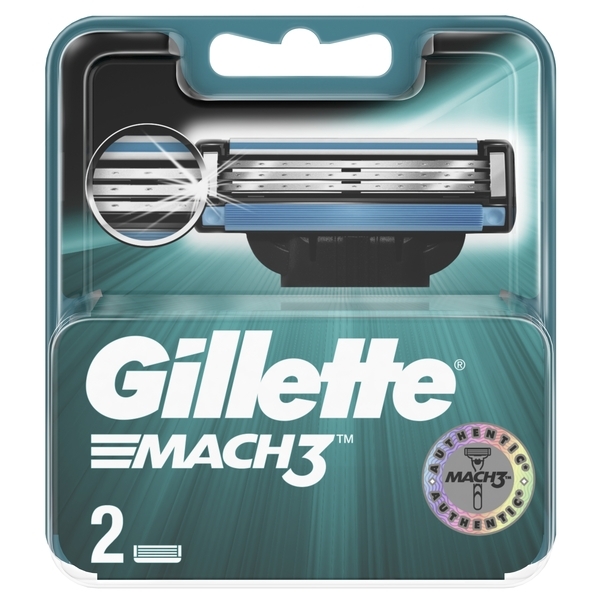 Змінні картриджі для гоління Gillette Mach3, 2 шт. - Pampik - 2