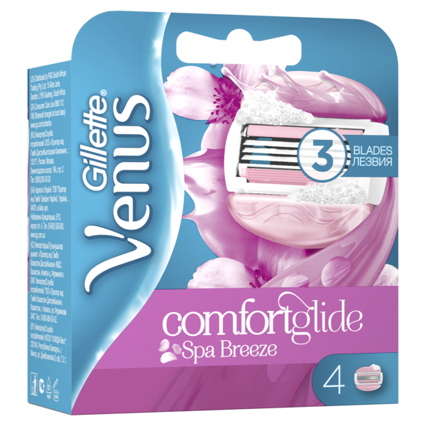 Змінні картриджі для гоління Venus SPA Breeze, 4 шт. - Pampik - 2