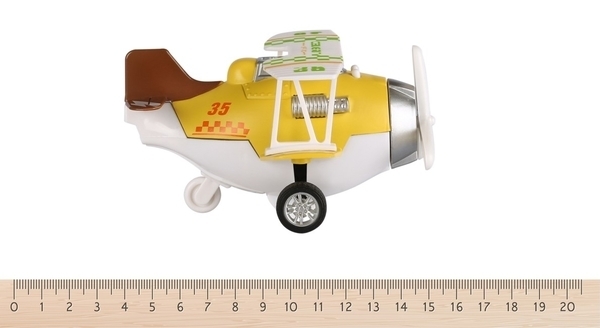 Самолет Same Toy Aircraft, со светом и музыкой, желтый (SY8015Ut-1) - Pampik - 3