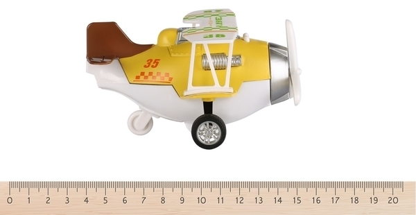 Самолет Same Toy Aircraft, желтый (SY8016AUt-1) - Pampik - 2