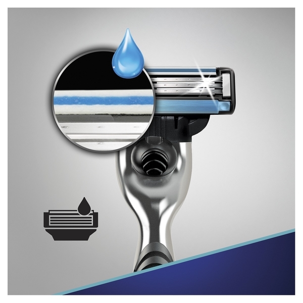 Бритва Gillette Mach 3 з 2 змінними картриджами - Pampik - 6