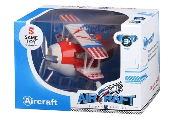 Літак Same Toy Aircraft, зі світлом і музикою, червоний (SY8012Ut-3) - Pampik - 3