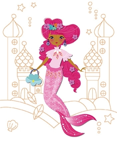 Набір для творчості Janod Русалки (J07835) - Pampik - 3