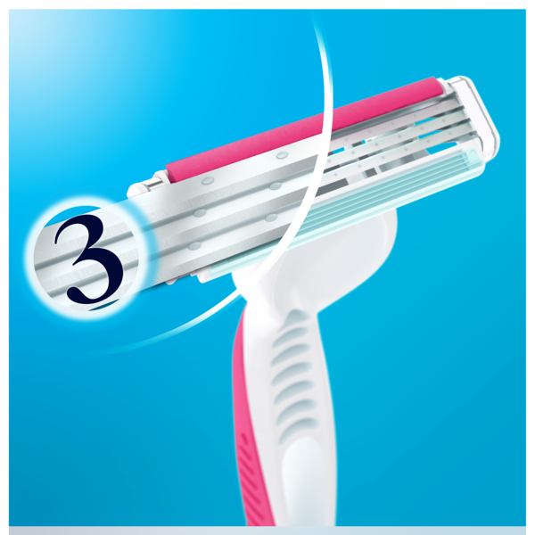 Бритва Gillette Simply Venus 3, 3 шт. - Pampik - 4