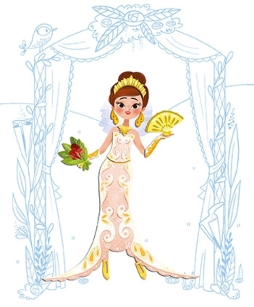 Набор для творчества Janod Свадьба (J07834) - Pampik - 3