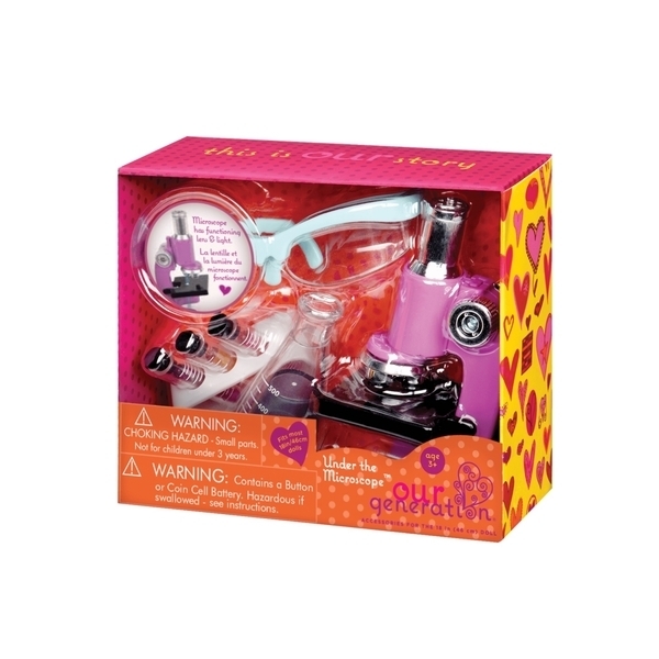 Набір аксесуарів Our Generation Мікроскоп (BD37241Z) - Pampik - 3
