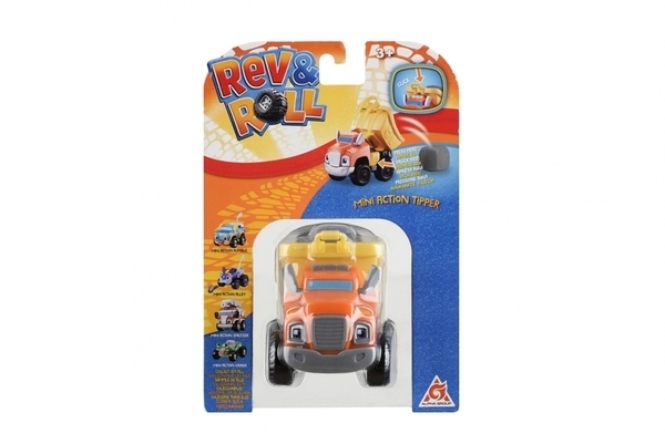 Машинка Rev&Roll Рев и Рамбл Mini Типпер (EU881150) - Pampik - 2