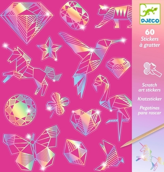 Набір скретч-наклейок Djeco Діамант (DJ09736) - Pampik - 2