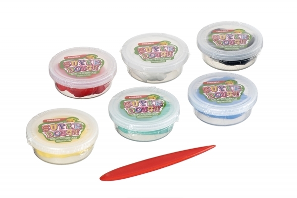 Маса для ліплення Paulinda Super Dough, пластиковий бокс (PL-081051) - Pampik - 2