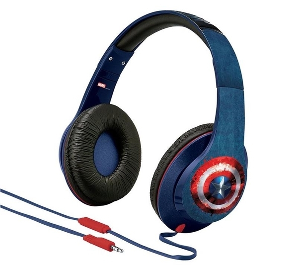 

Наушники eKids iHome Marvel Avengers Civil War Капитан Америка (VI-M40CW.UXV6, Синий