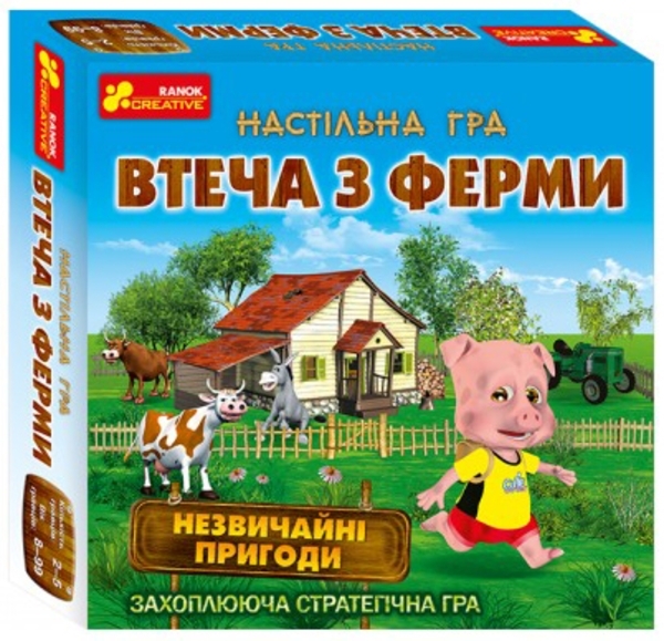 

Настольная игра бегство с фермы (19120057У